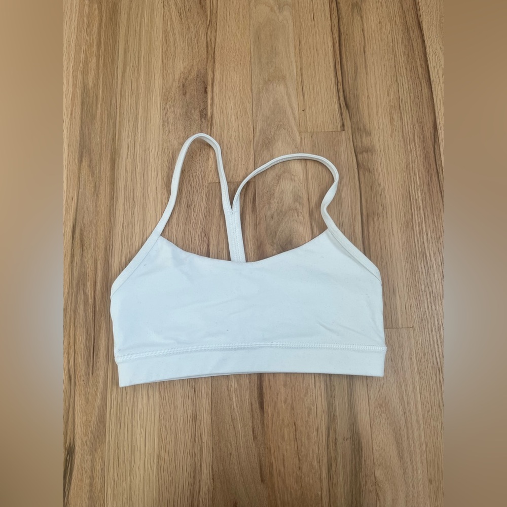 White lulu lemon bra